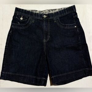 Lee Women's Dark Blue Denim Shorts